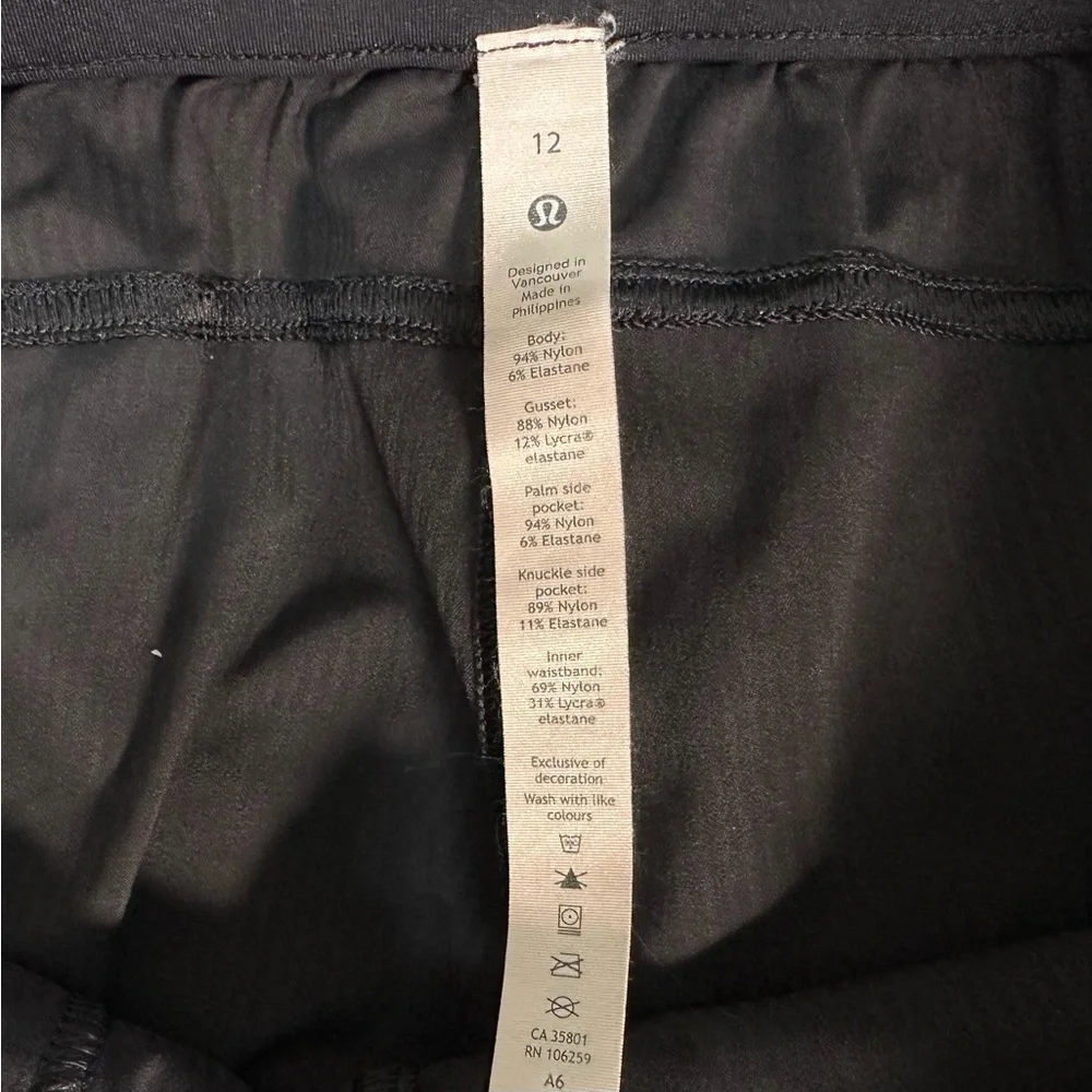 Lululemon Beyond the Studio Crop Pant Size 12 Black $128 - Picture 8 of 8